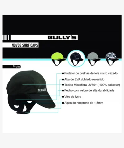 Alternative view of Bully's - Boné para Surf